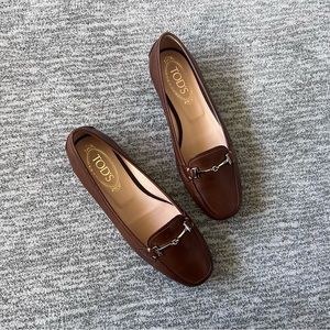 TODS // brown loafers